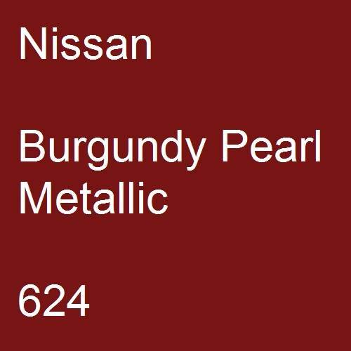 Nissan, Burgundy Pearl Metallic, 624.